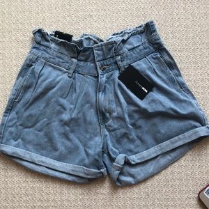 High waisted jean shorts. With tags!!